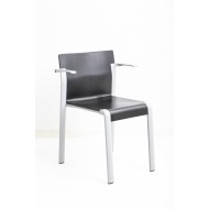 Ahrend 360 4-poot Stoel met armleuningen