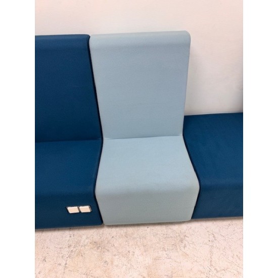 tweedehands - gebruikt - refurbished Ahrend Loungescape zitsystemen Bank