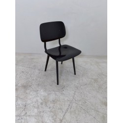 Ahrend Revolt designstoel zwart met bouten in rug