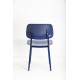 gebruikte Ahrend Revolt 2 Chair blue tweedehands Canteen chairs