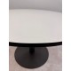 tweedehands gebruikt refurbished Vergadertafel Ahrend tafel rond 120 wit blad antraciet kolom onderstel tweedehands - gebruikt - refurbished Ahrend tafel rond 120 wit blad antraciet kolom onderstel Vergadertafel