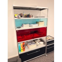 Alias Sec multicolor kast zwart chroom showroommodel