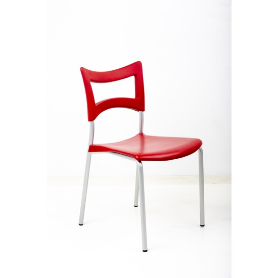 gebruikte Amat Imax 4-Leg Chair Stackable tweedehands Canteen chairs