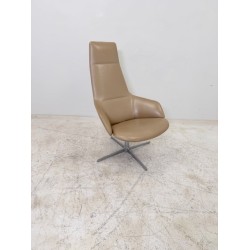 Arper Aston Lounge High armchair lounge chair leather