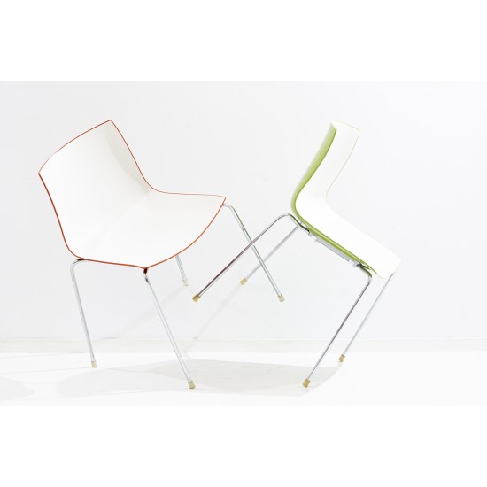 tweedehands - gebruikt - refurbished Arper Catifa 46 4-Poot Stoel  2 Kleuren Kantinestoelen