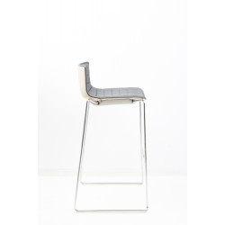 Arper Catifa 46 Sledstool Antracite Leather