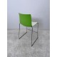 tweedehands - gebruikt - refurbished Arper Catifa 46 stapelbare design barkrukken met sledepoot Krukken