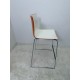tweedehands - gebruikt - refurbished Arper Catifa 46 stapelbare design barkrukken met sledepoot Krukken