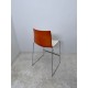 tweedehands - gebruikt - refurbished Arper Catifa 46 stapelbare design barkrukken met sledepoot Krukken