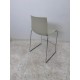 tweedehands - gebruikt - refurbished Arper Catifa 46 stapelbare design barkrukken met sledepoot Krukken