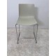 tweedehands - gebruikt - refurbished Arper Catifa 46 stapelbare design barkrukken met sledepoot Krukken