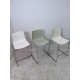 tweedehands - gebruikt - refurbished Arper Catifa 46 stapelbare design barkrukken met sledepoot Krukken