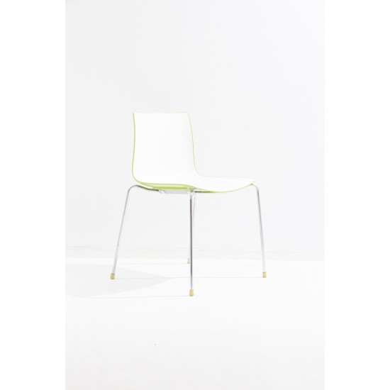 tweedehands - gebruikt - refurbished Arper Catifa 46 4-Poot Stoel  2 Kleuren Kantinestoelen