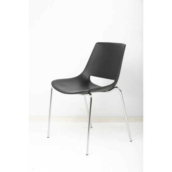 tweedehands gebruikt refurbished Stapelbare stoelen Arper Palm 4-poot Stoel tweedehands - gebruikt - refurbished Arper Palm 4-poot Stoel Kantinestoelen