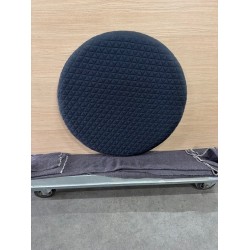 Bent Hansen akoestisch wandpaneel rond 90cm zwart showroom model