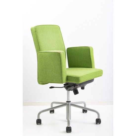 tweedehands - gebruikt - refurbished Bulo Pub en Club bureaustoel vilt Thuiswerk bureaustoel