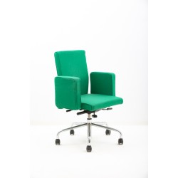 Bulo Pub en Club Bureaustoel groen stof