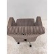 tweedehands - gebruikt - refurbished Bulo Pub en Club bureaustoel grijs rib Vergaderstoelen