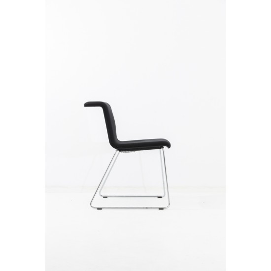 gebruikte Bulo Tab Sled Chair Luxe tweedehands Canteen chairs