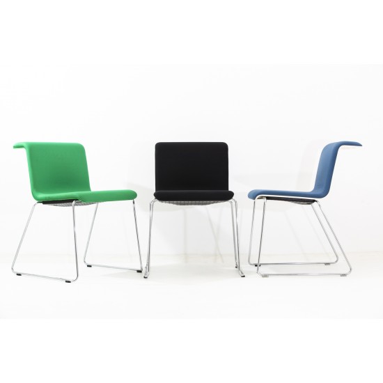 gebruikte Bulo Tab Sled Chair Luxe tweedehands Canteen chairs