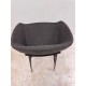 tweedehands gebruikt refurbished Krukken Caligaris kruk antraciet stof zwart showroommodel tweedehands - gebruikt - refurbished Caligaris kruk antraciet stof zwart showroommodel Krukken