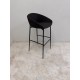 tweedehands gebruikt refurbished Krukken Caligaris kruk antraciet stof zwart showroommodel tweedehands - gebruikt - refurbished Caligaris kruk antraciet stof zwart showroommodel Krukken