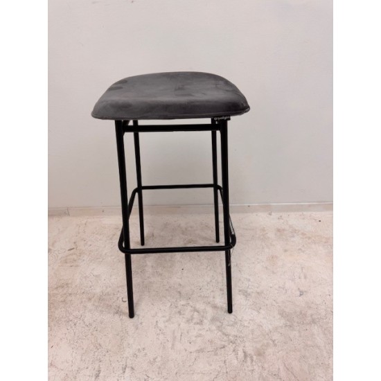 tweedehands gebruikt refurbished Stools Caligaris stool anthracite fabric black showroom model tweedehands - gebruikt - refurbished Caligaris stool anthracite fabric black showroom model Stools