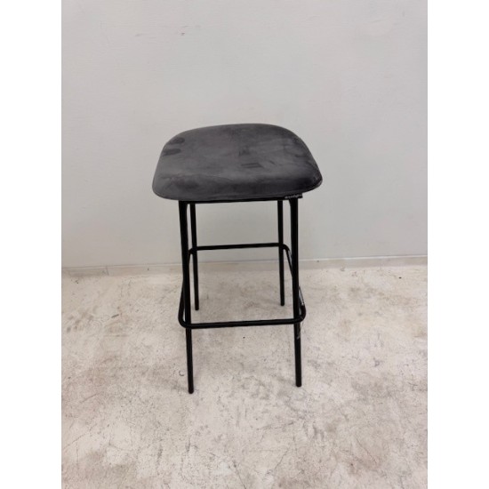 tweedehands gebruikt refurbished Stools Caligaris stool anthracite fabric black showroom model tweedehands - gebruikt - refurbished Caligaris stool anthracite fabric black showroom model Stools