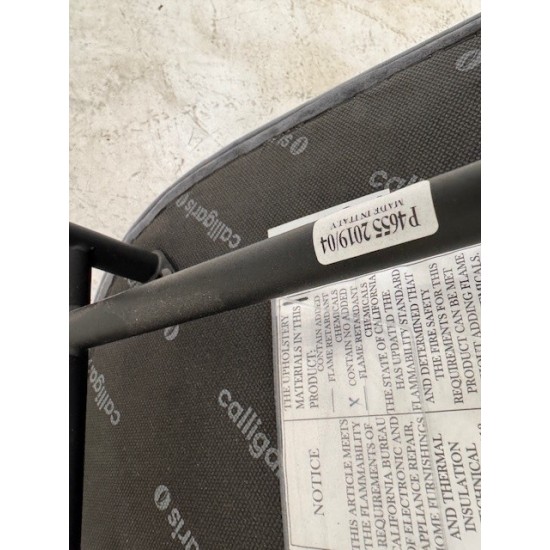 tweedehands gebruikt refurbished Stools Caligaris stool anthracite fabric black showroom model tweedehands - gebruikt - refurbished Caligaris stool anthracite fabric black showroom model Stools