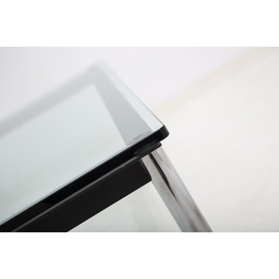 tweedehands - gebruikt - refurbished Cassina Le Corbusier LC-10 salontafel 140x140cm Bijzettafel