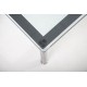 tweedehands - gebruikt - refurbished Cassina Le Corbusier LC-10 salontafel 140x140cm Bijzettafel