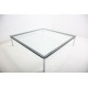 tweedehands - gebruikt - refurbished Cassina Le Corbusier LC-10 salontafel 140x140cm Bijzettafel