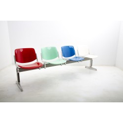 Castelli Axis 106 wachtkamerbank 4-zits