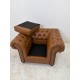tweedehands gebruikt refurbished Bank Chesterfield set 2-zits bank en fauteuil cognac kunstleer design tweedehands - gebruikt - refurbished Chesterfield set 2-zits bank en fauteuil cognac kunstleer design Bank