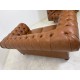 tweedehands gebruikt refurbished Bank Chesterfield set 2-zits bank en fauteuil cognac kunstleer design tweedehands - gebruikt - refurbished Chesterfield set 2-zits bank en fauteuil cognac kunstleer design Bank