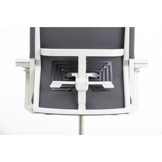 tweedehands - gebruikt - refurbished Haworth Comforto 59 office chair light gray frame Office chairs