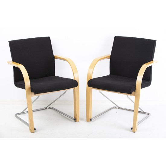 tweedehands - gebruikt - refurbished Dietiker Zwiss Sled Chair Armchair