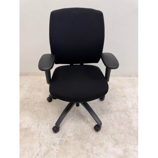 tweedehands - gebruikt - refurbished Drabert Etrada VL bureaustoel zwart Thuiswerk bureaustoel