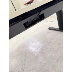 Drentea Presto S sit-stand desk 140x80 with sliding top and cable tray