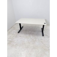 Drentea Presto S sit-stand desk 140x80 with sliding top and cable tray