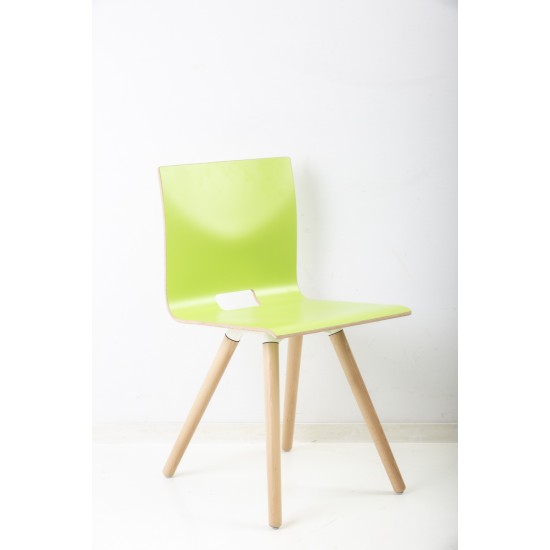 tweedehands - gebruikt - refurbished Eromes Marko Kiva Schoolchair Canteen chairs