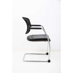 Giroflex 16 Cantilever Chair Netwave Wheeled