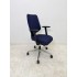 Giroflex 545-8529 bureaustoel marineblauw stof 3D armleuning 