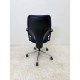 tweedehands - gebruikt - refurbished Giroflex 545-8529 bureaustoel marineblauw stof 3D armleuning Thuiswerk bureaustoel