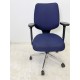 tweedehands - gebruikt - refurbished Giroflex 545-8529 bureaustoel marineblauw stof 3D armleuning Thuiswerk bureaustoel