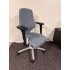Giroflex 64 3578 blauwe stof 4D armleuningen showroommodel ocazu