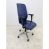 Giroflex 64-9278 manager bureaustoel donkerblauw leer 4D NPR armleuningen