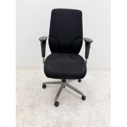 Giroflex 64 manager office chair black fabric 3D armrests