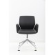 tweedehands - gebruikt - refurbished Giroflex 656 Vergaderstoel Leer Draaibare stoelen
