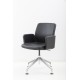 tweedehands - gebruikt - refurbished Giroflex 656 Vergaderstoel Leer Draaibare stoelen